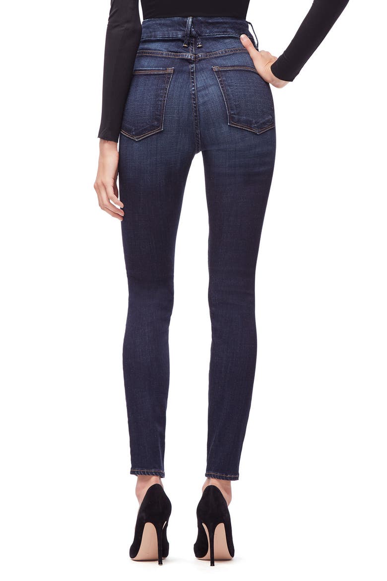 Good Legs High Waist Skinny Jeans, Alternate, color, BLUE 183