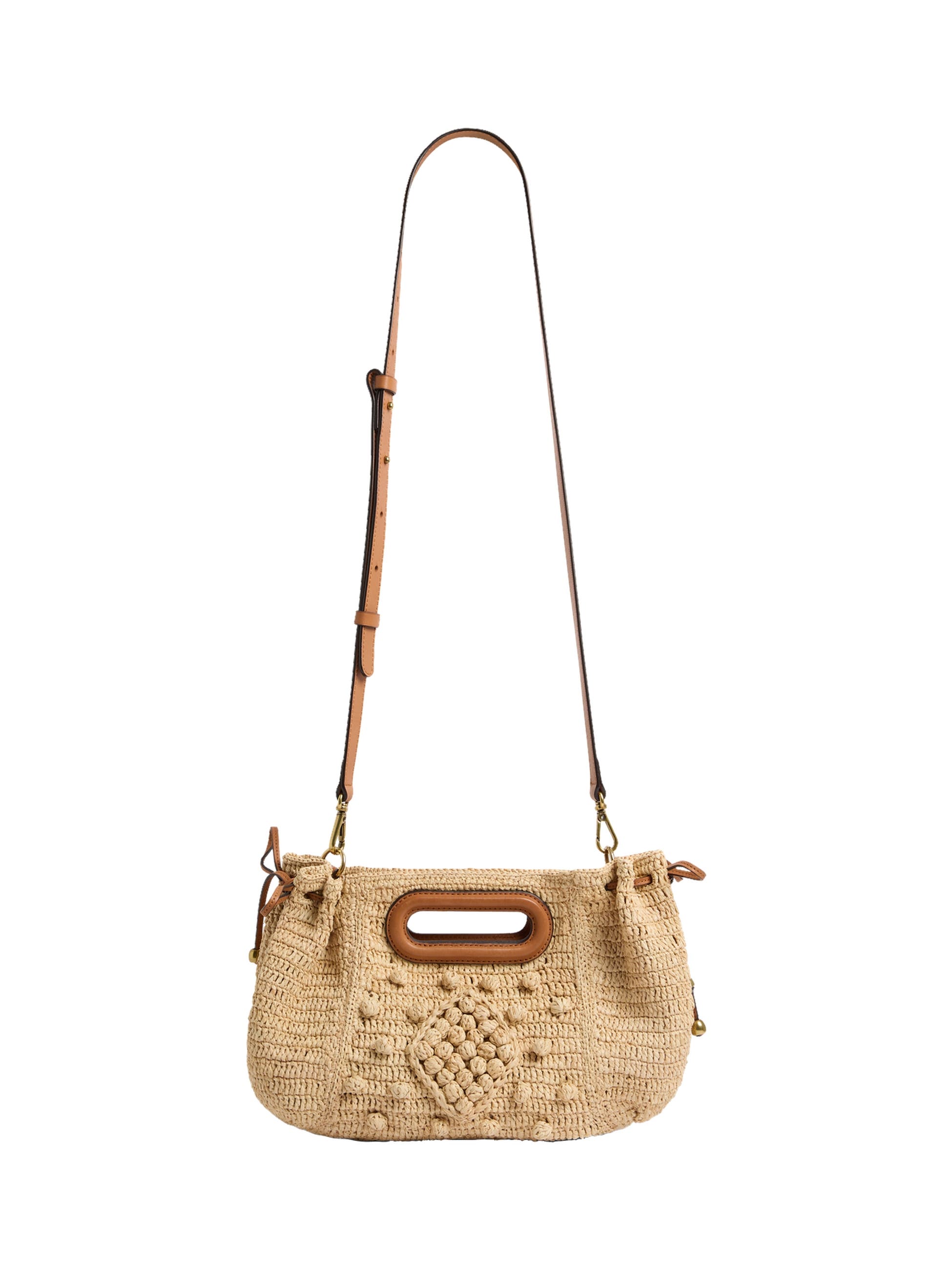 GERARD DAREL Handwoven Crossbody Bag, Main, color, Rope