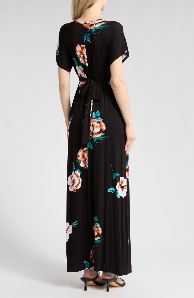 Loveappella Floral Maxi Dress, Alternate, color, 