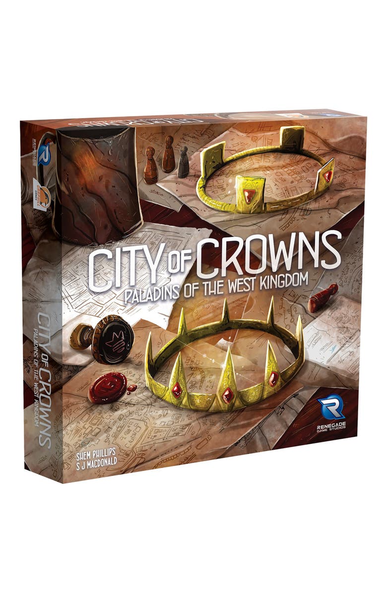 Renegade Game Studios Paladins of the West Kingdom City of Crowns, Main, color, Multicolored