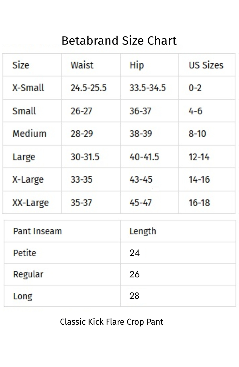 Betabrand Classic Kick Flare Crop Pant Stretch Ponte, Alternate, color, Black