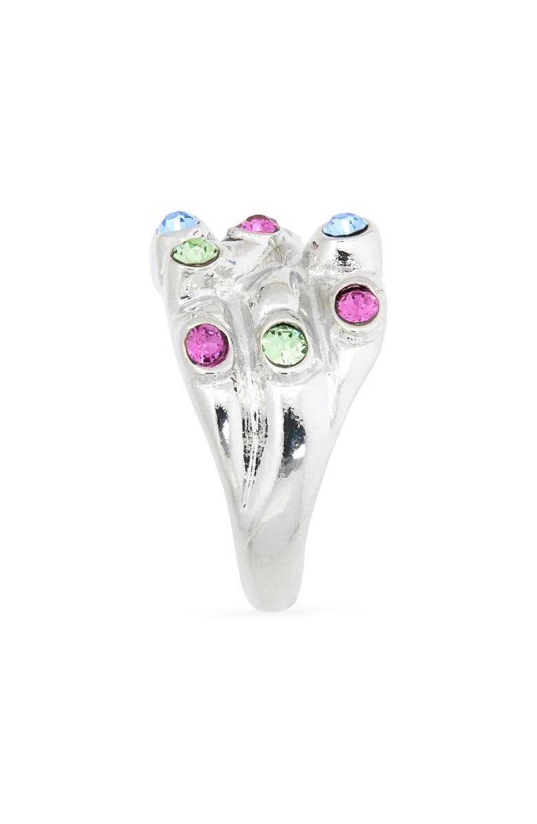 Collina Strada Stacked Ring, Alternate, color, Silver Multi