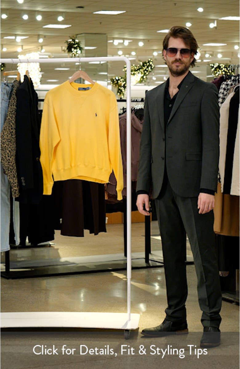 Fleece Crewneck Sweatshirt, sales video thumbnail