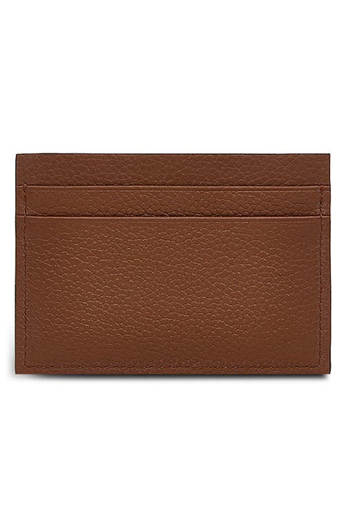 Radley Cookie Cutter Leather Card Case In Sand