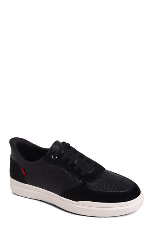 Marc Joseph New York Main Street Hands Free Technology Leather Sneaker In Black