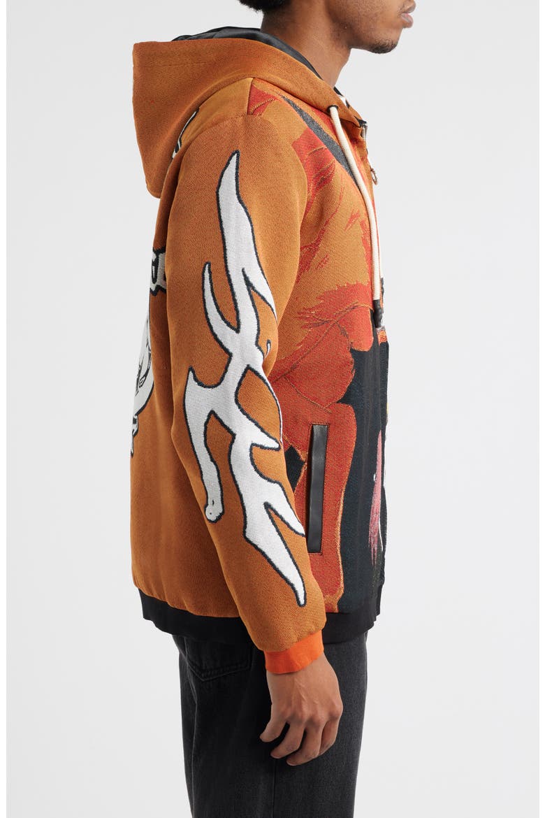 Kurama Minato Jacket, Alternate, color, ORANGE