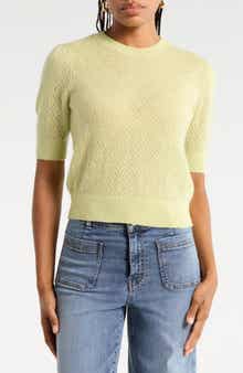 The Delicate Cashmere Short Sleeve Sweater