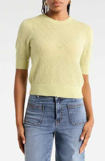 The Delicate Cashmere Short Sleeve Sweater