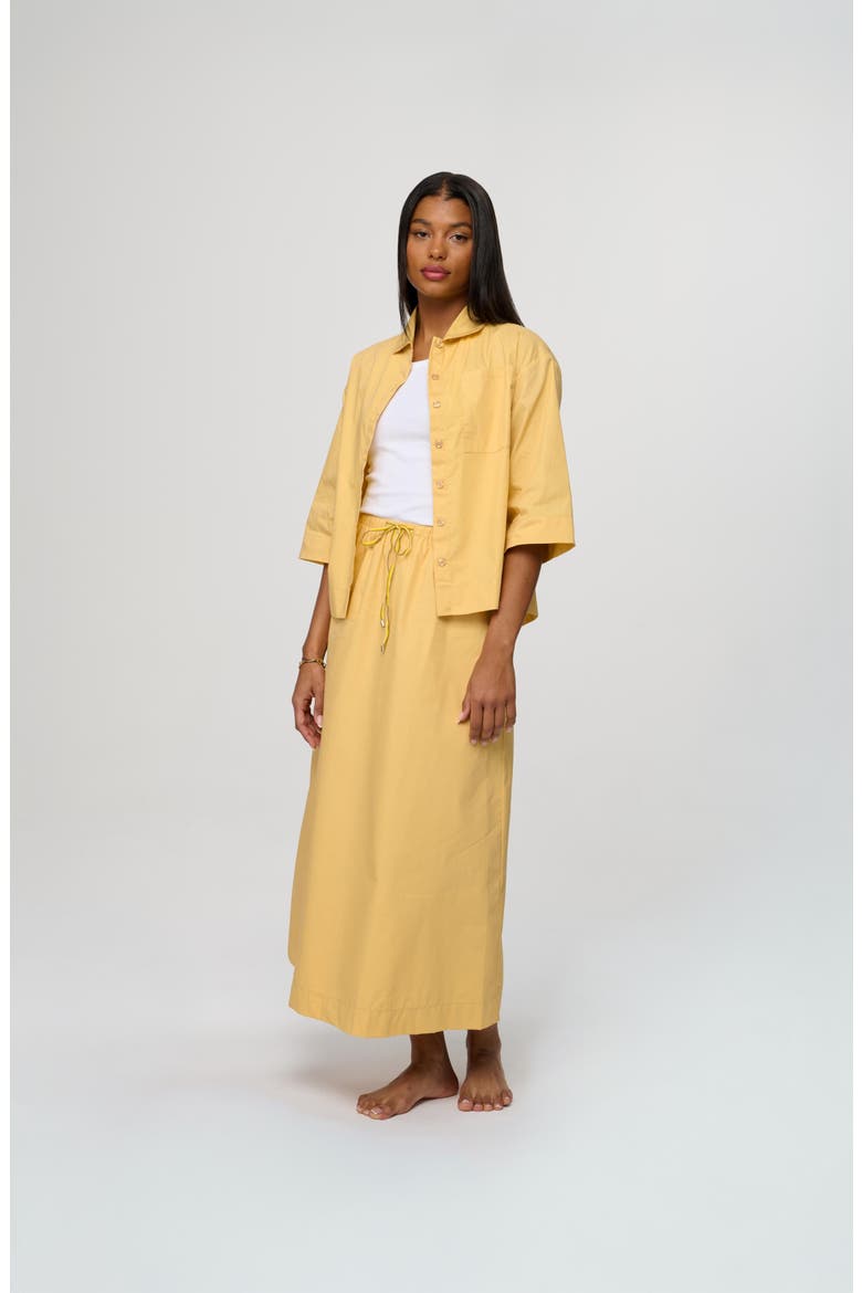 Poppy Blouse, Alternate, color, Pale Yellow