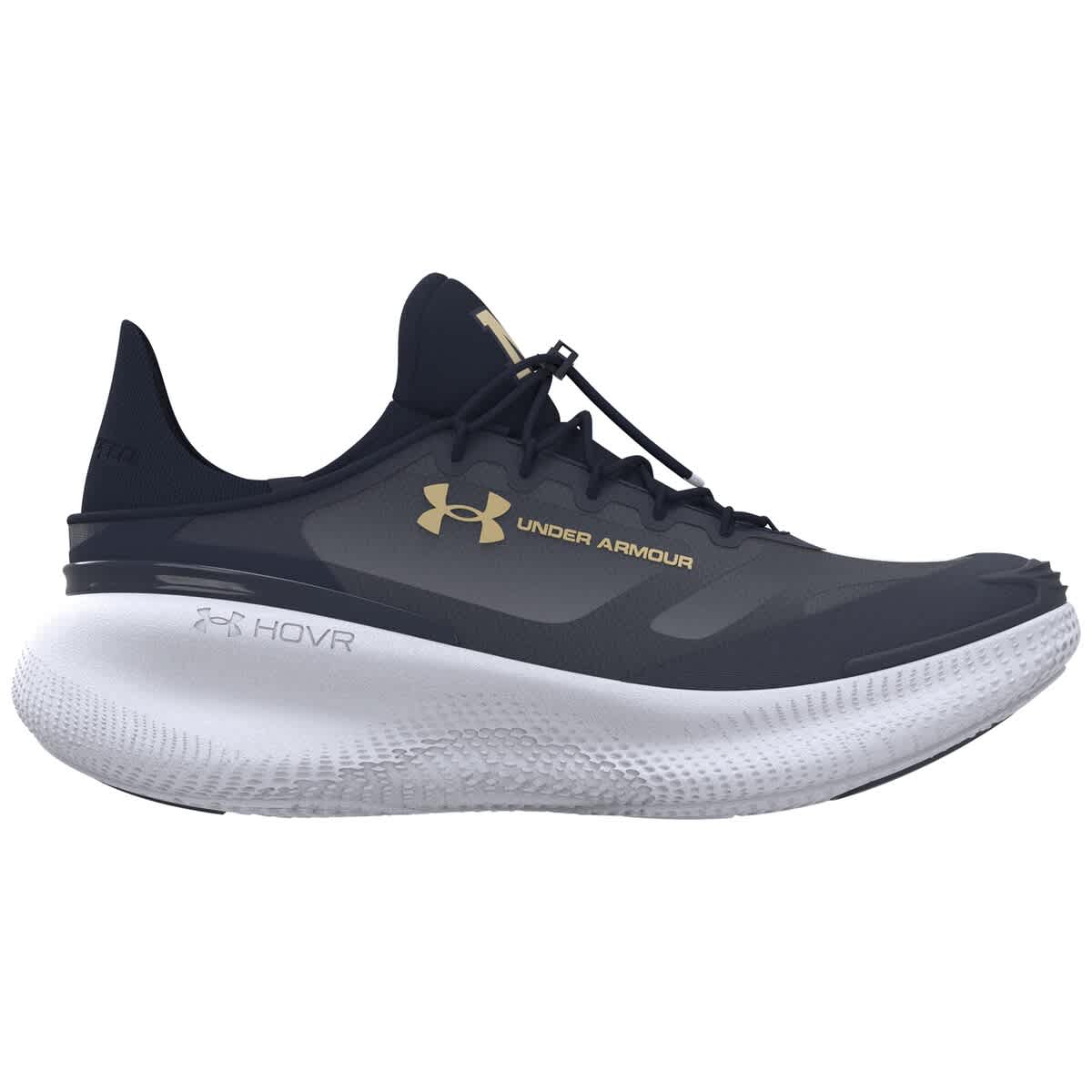 Under Armour Unisex Under Armour Navy Navy Midshipmen Team SlipSpeed Nova Running Shoes, Main, color, Navy