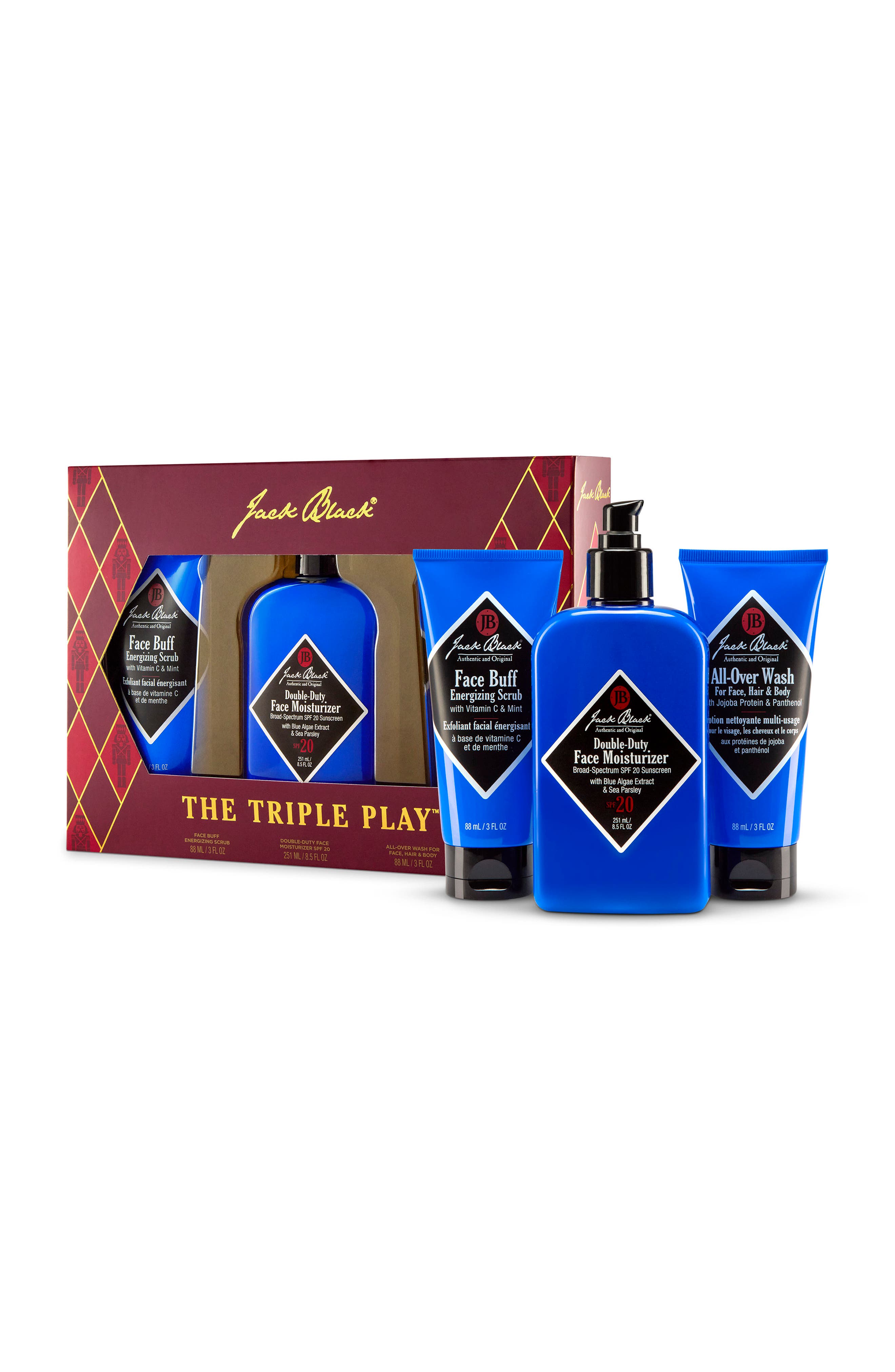 Jack Black The Triple Play Set $82 Value