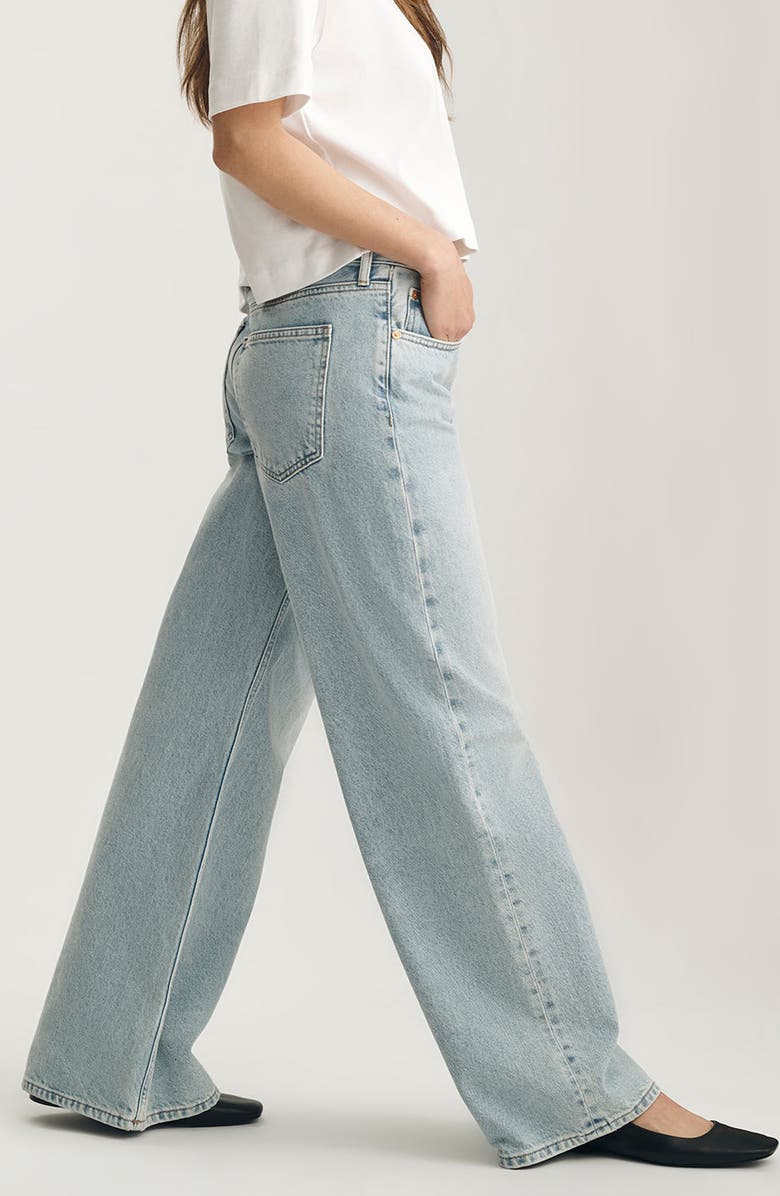 Mavi Jeans Sandy Low Waist Wide Leg Jeans, Alternate, color,