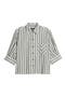selected Charcoal Stripe