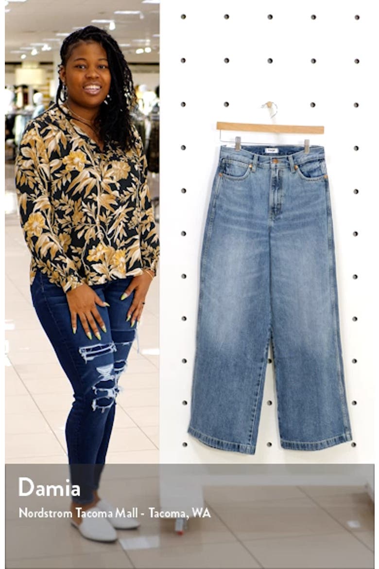 High Waist Wide Leg Jeans video