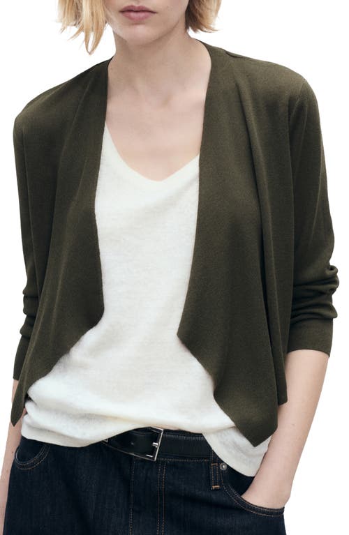 Mango Open Front Cardigan