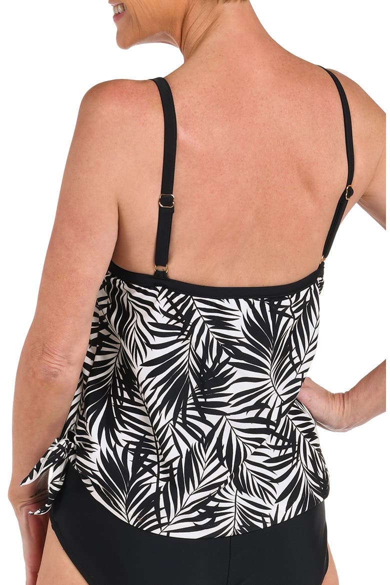 Retreat Faux Tankini One-Piece Swimsuit, Alternate, color, IVORY