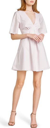 Zelma Short Sleeve Babydoll Minidress