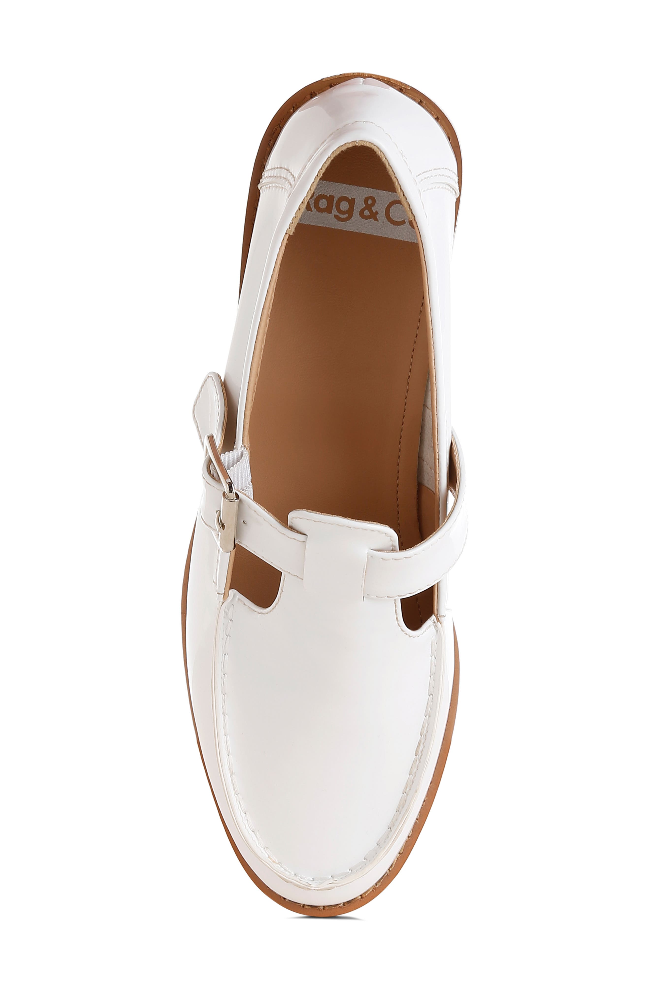 Rag & Co Swenson Loafer, Alternate, color, White