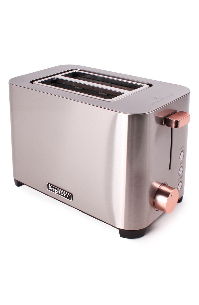 BergHOFF INTERNATIONAL Ouro Gold 2 Slice Toaster, Alternate, color, 