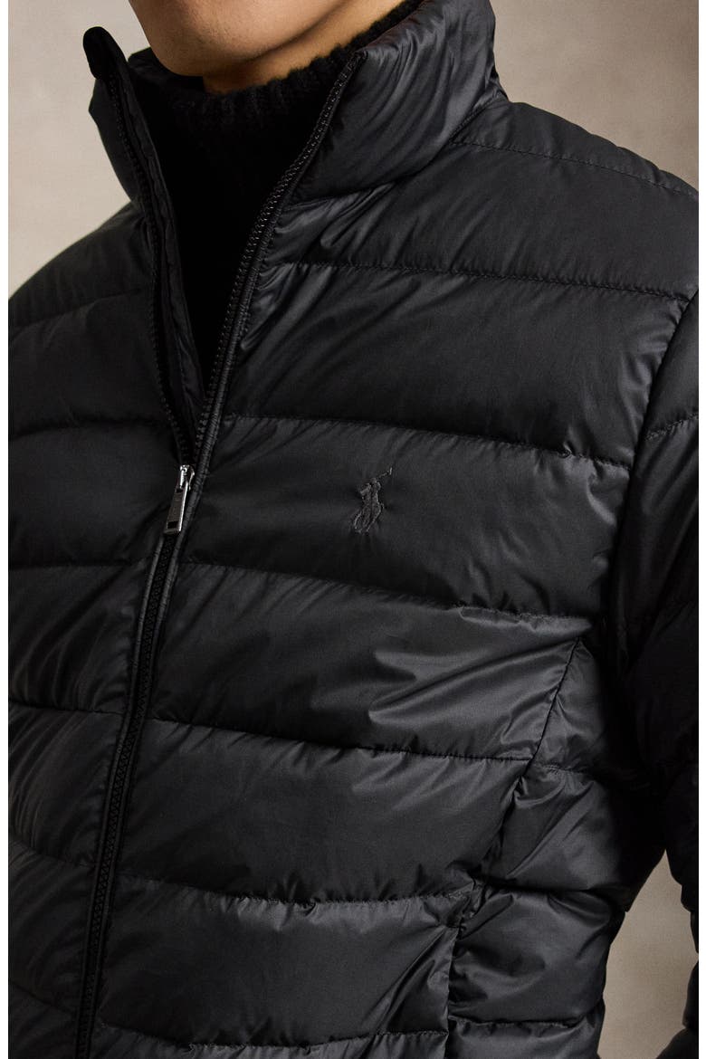 The Colden Water Repellent Packable Down Jacket, Alternate, color, POLO BLACK