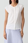 Theory Organic Cotton Button-Up Vest