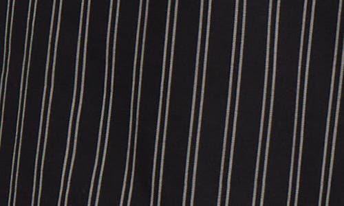 Commission Stripe Boxer Shorts In Black Stripe