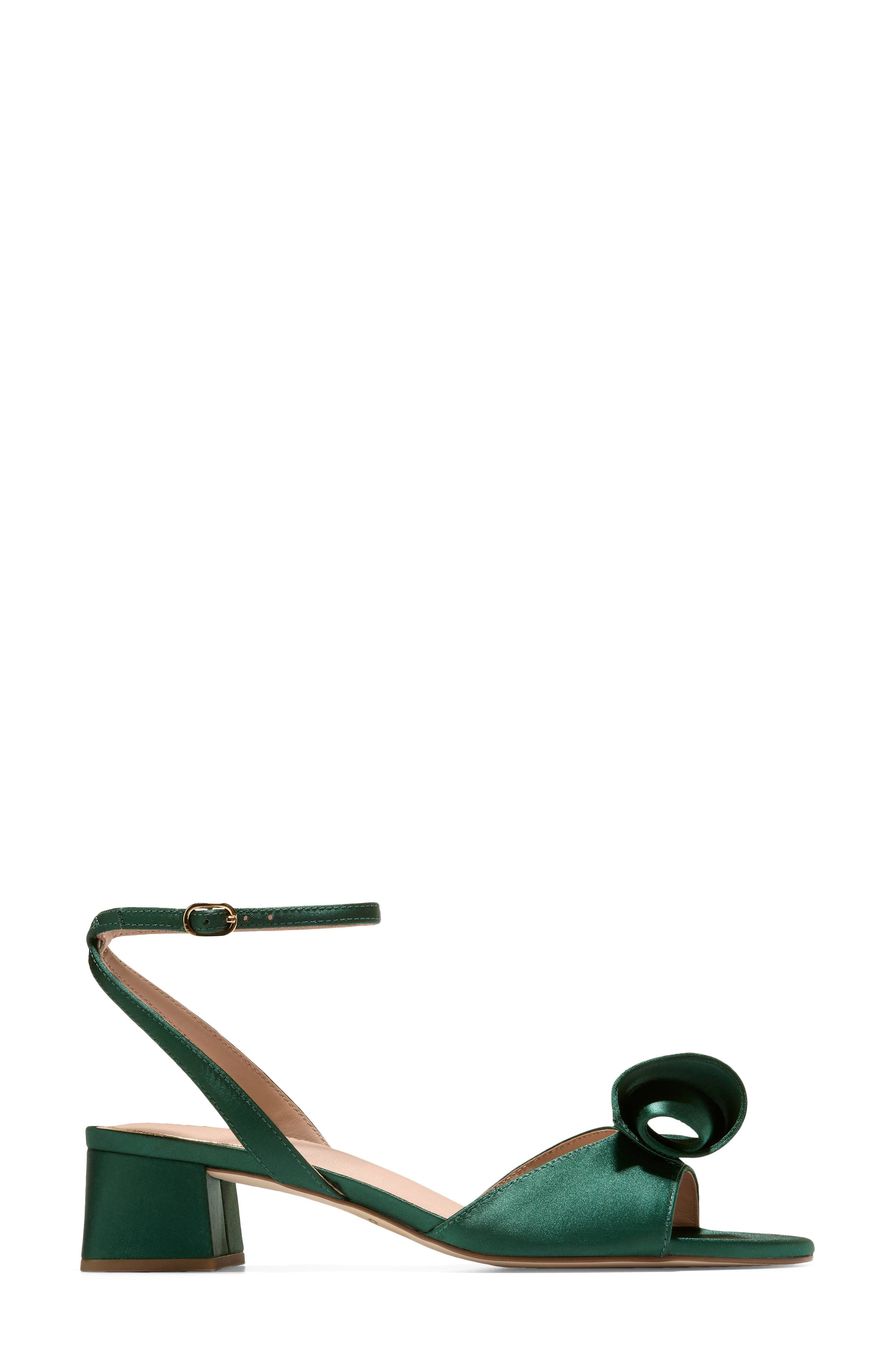 Fanya Florette Sandal, Alternate, color, RAINFOREST SATIN