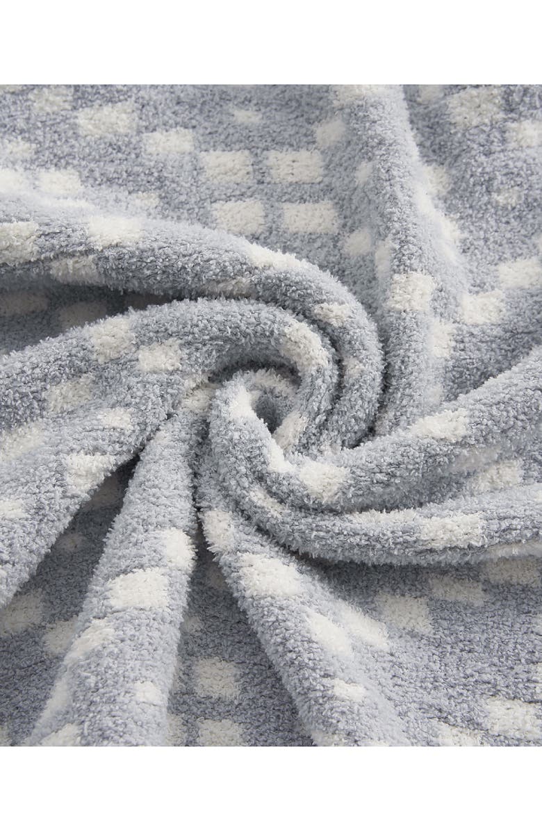 Lucky Brand Jacquard Fuzzy Throw Blanket, Alternate, color,