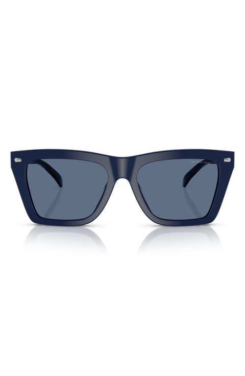 56mm Square Sunglasses