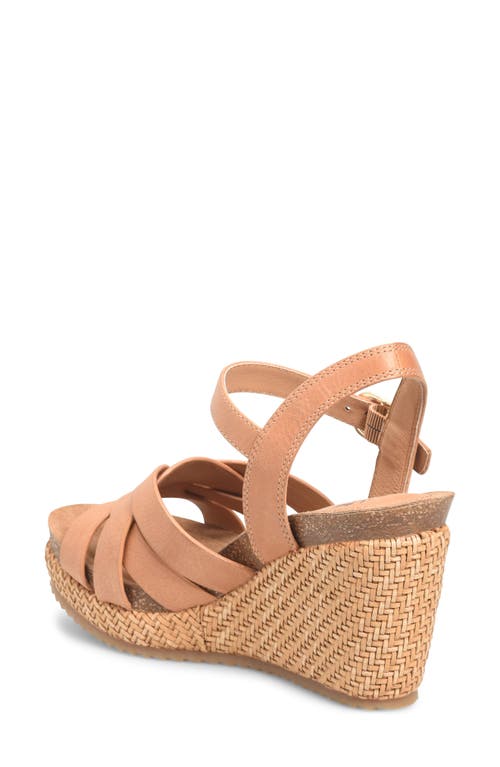 Söfft Carlana Wedge Sandal In Luggage
