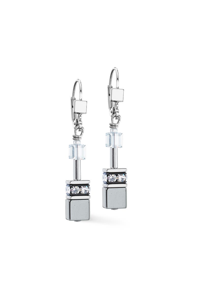 COEUR DE LION Geocube<sup>®</sup> Earrings, Main, color, Platinum