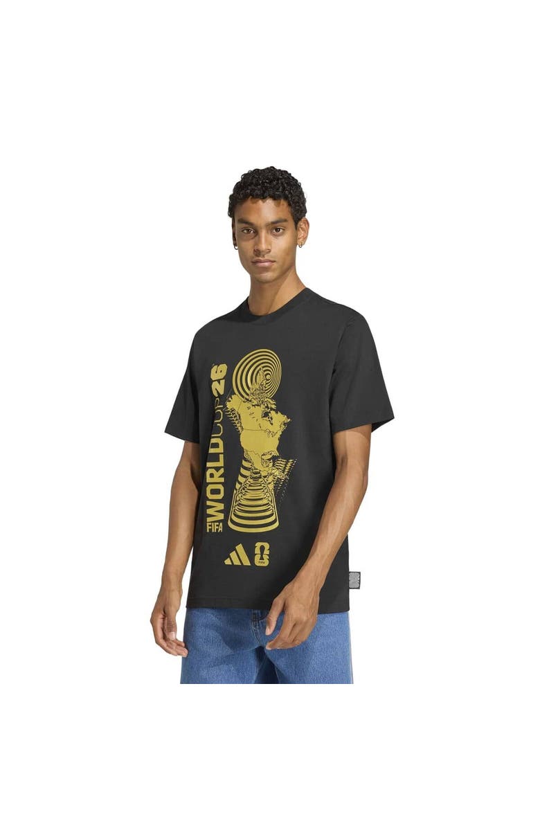 adidas Men's adidas Black 2026 FIFA World Cup Tour T-Shirt, Main, color, Black