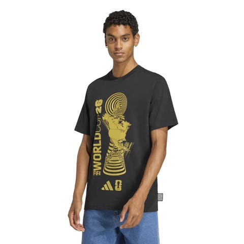 Men's adidas  Black 2026 FIFA World Cup Tour T-Shirt