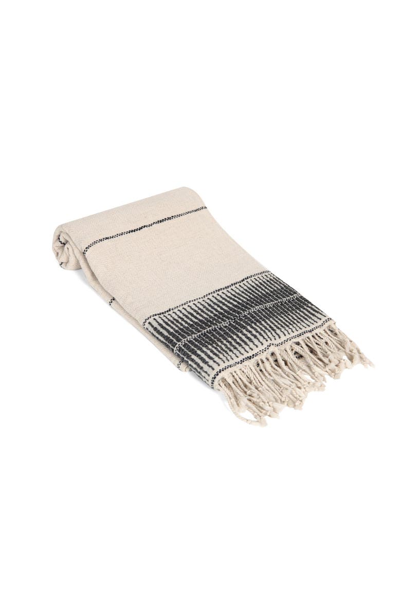 Olive & Linen Amber Linen Turkish Towel, Main, color, 