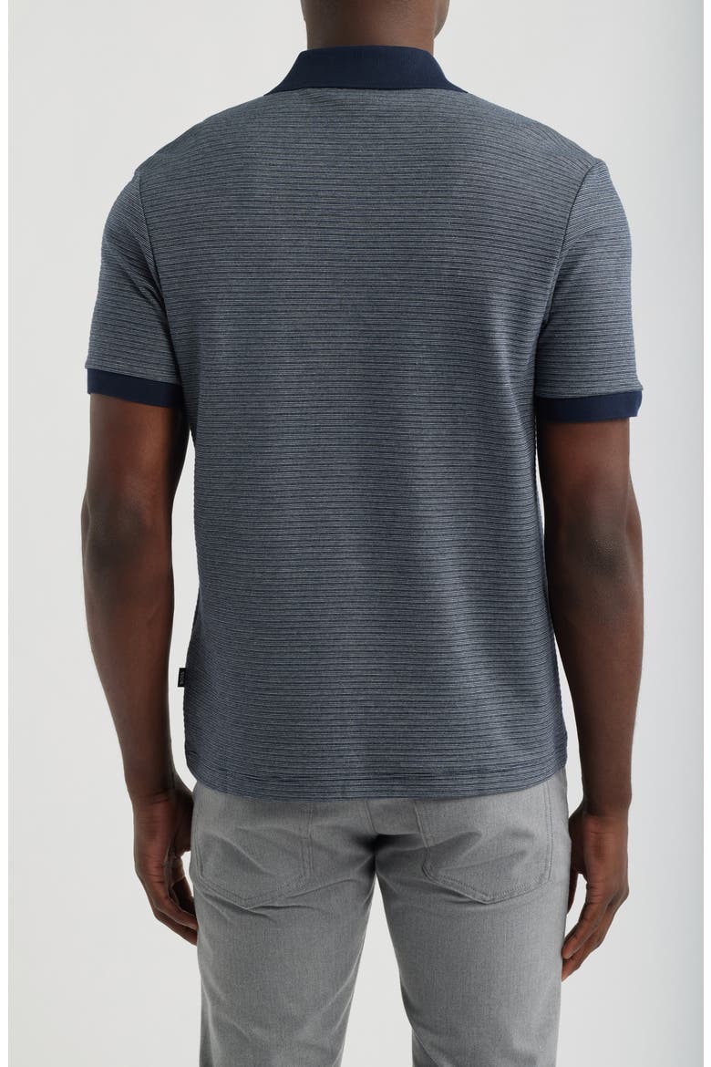 Pye Johnny Collar Polo, Alternate, color, DARK BLUE
