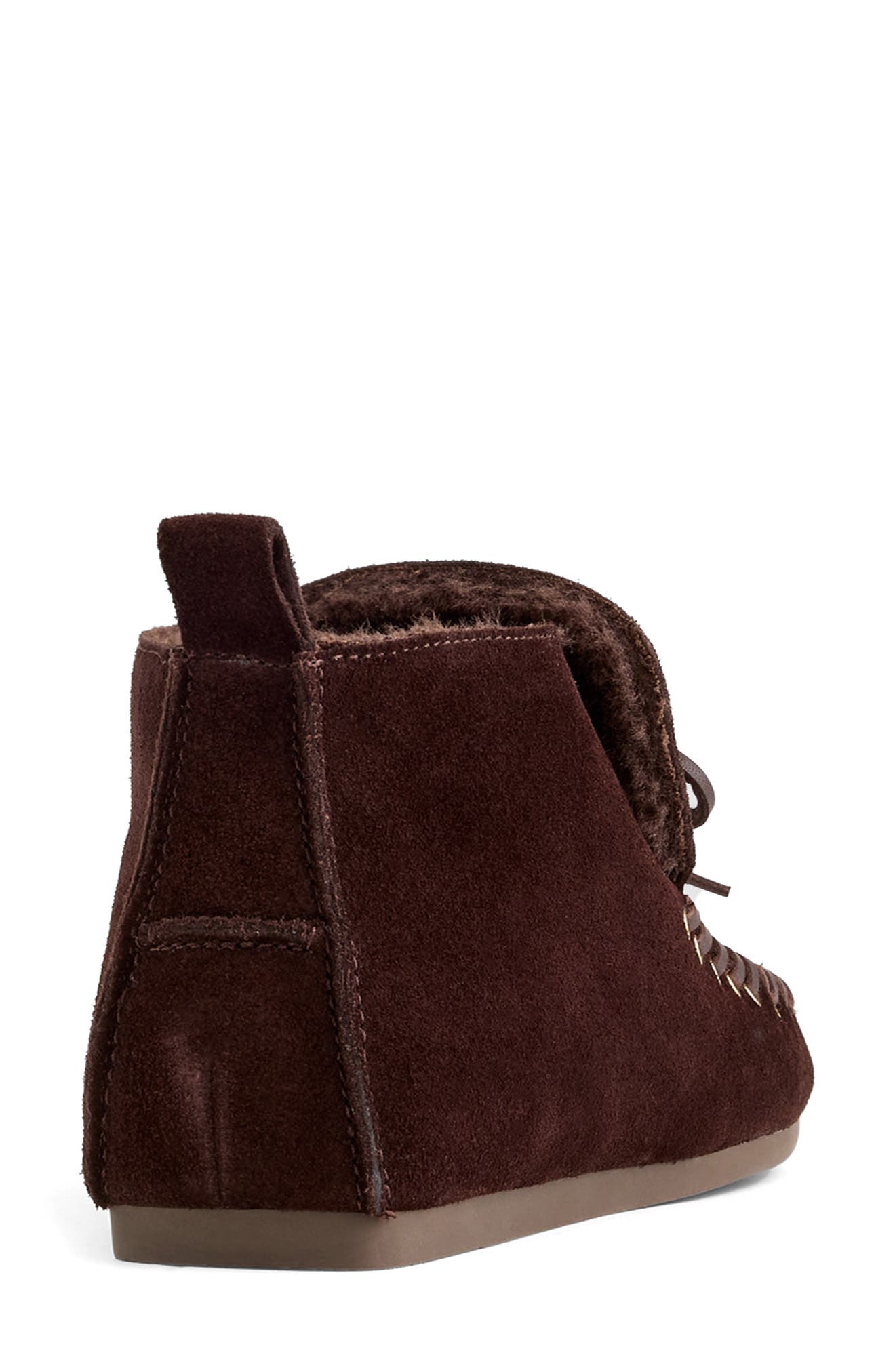 Madewell The Meadow Bootie, Alternate, color, Coffee Bean