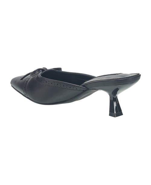 French Connection Brea Kitten Heel In Black