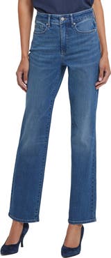 NYDJ Marilyn High Waist Straight Leg Jeans