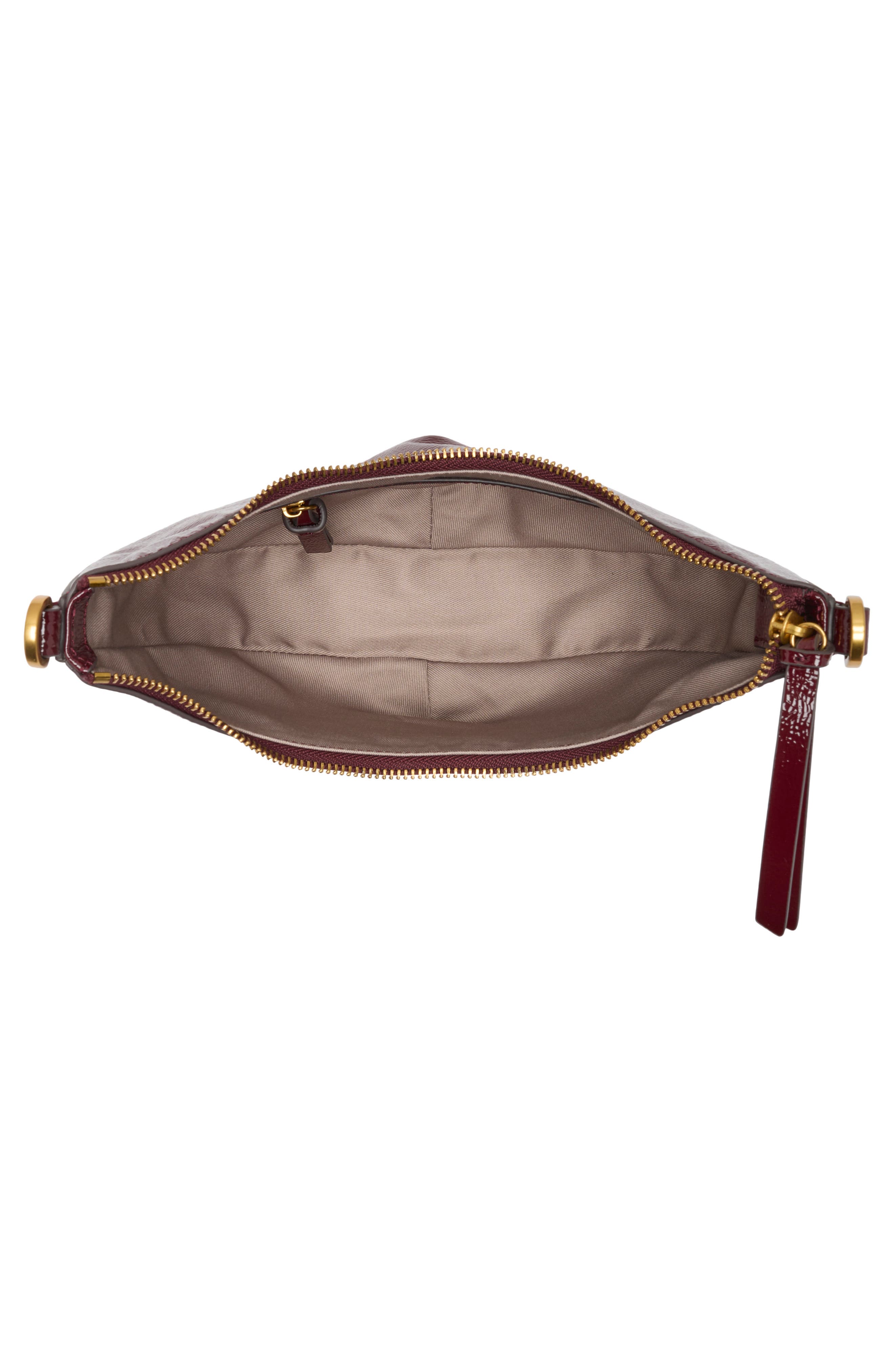 Alix Leather Crossbody Bag, Alternate, color, BLACKBERRY