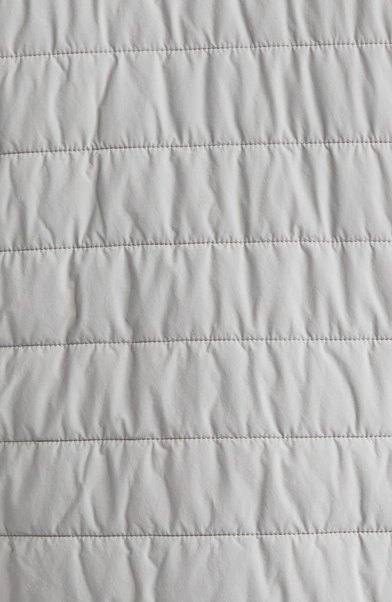 Herno Mixed Media Bomber Jacket, Alternate, color, 