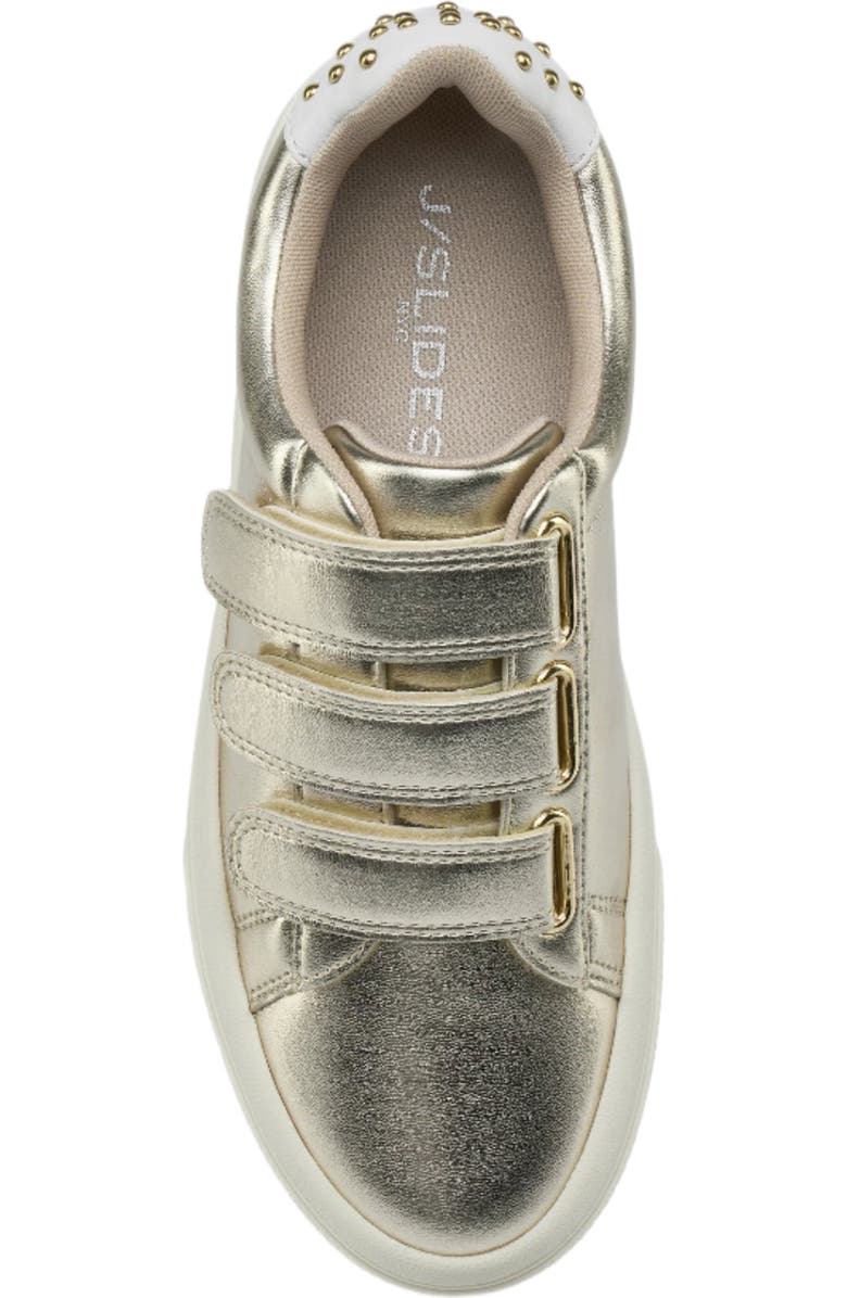 ZZDNU JSlides Footwear Gennie Sneaker, Alternate, color, Gold