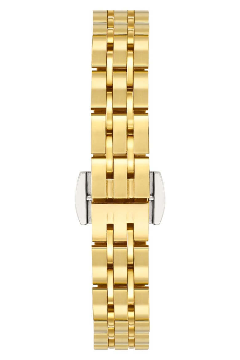 18K Gold Plate Bracelet Watch, 12.7mm x 25.4mm, Alternate, color, GOLD