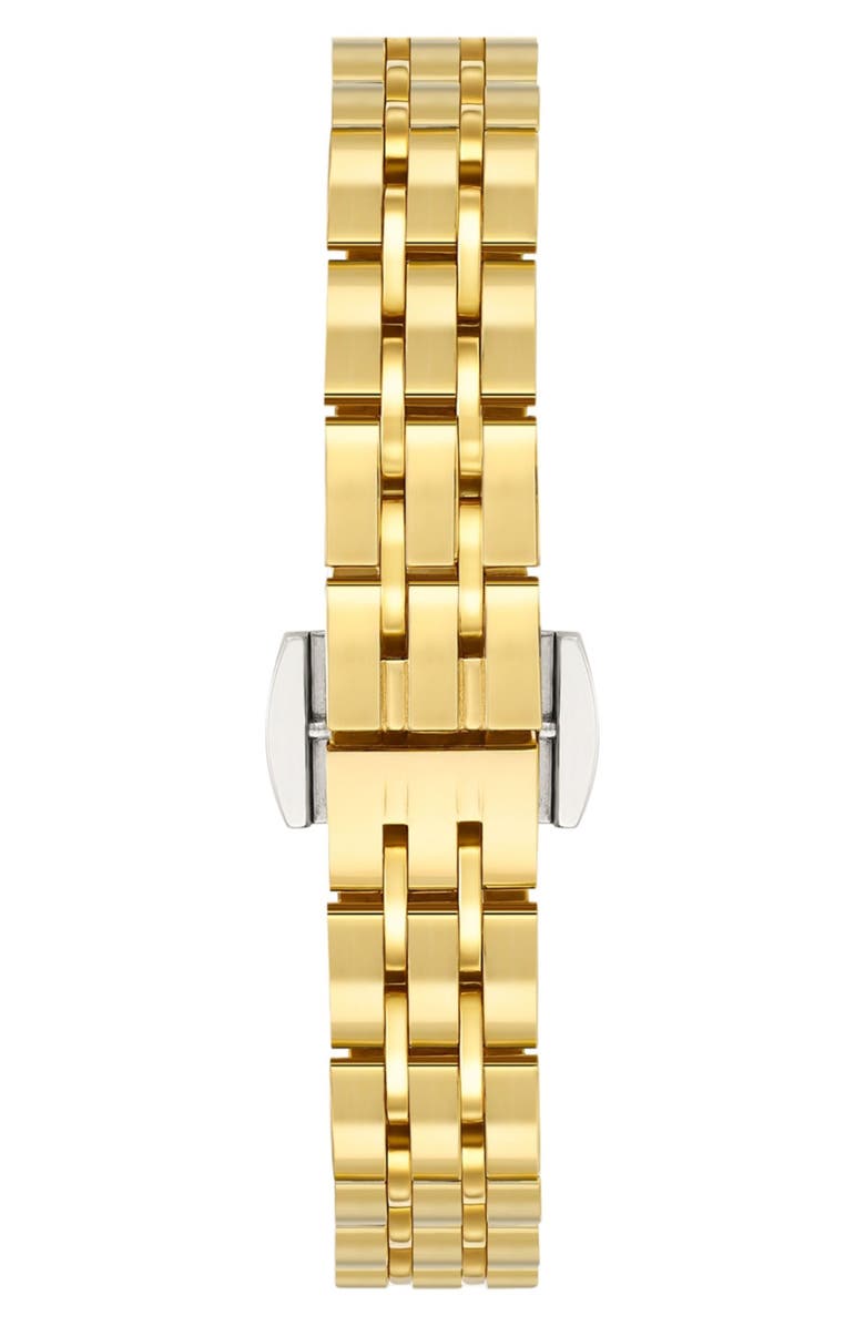 st. Moran 18K Gold Plate Bracelet Watch, 12.7mm x 25.4mm, Alternate, color, Gold