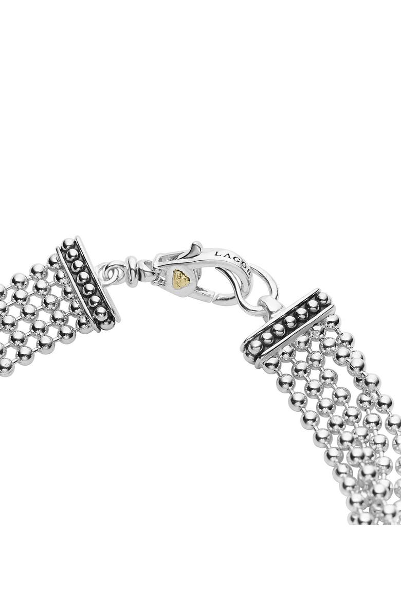 LAGOS 'Caviar Icon' Multistrand Bracelet, Alternate, color, Silver/Gold