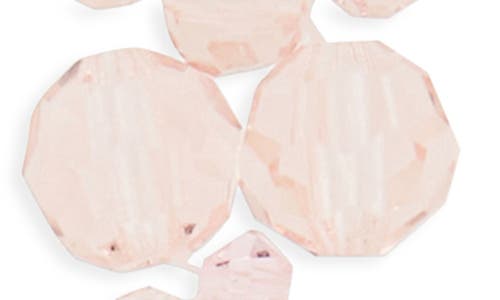 Simone Rocha Crystal-embellished Dangle Earrings In Pale Pink