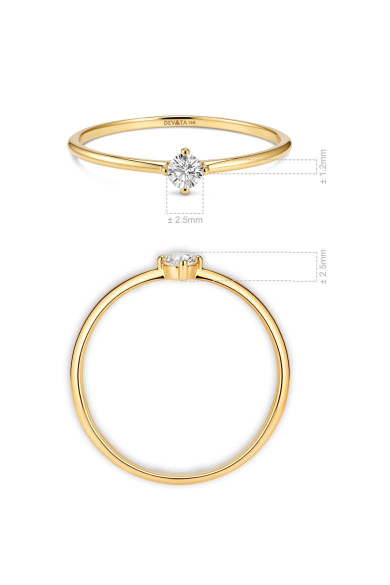 Classic Ring in 14K Gold, Alternate, color, Gold