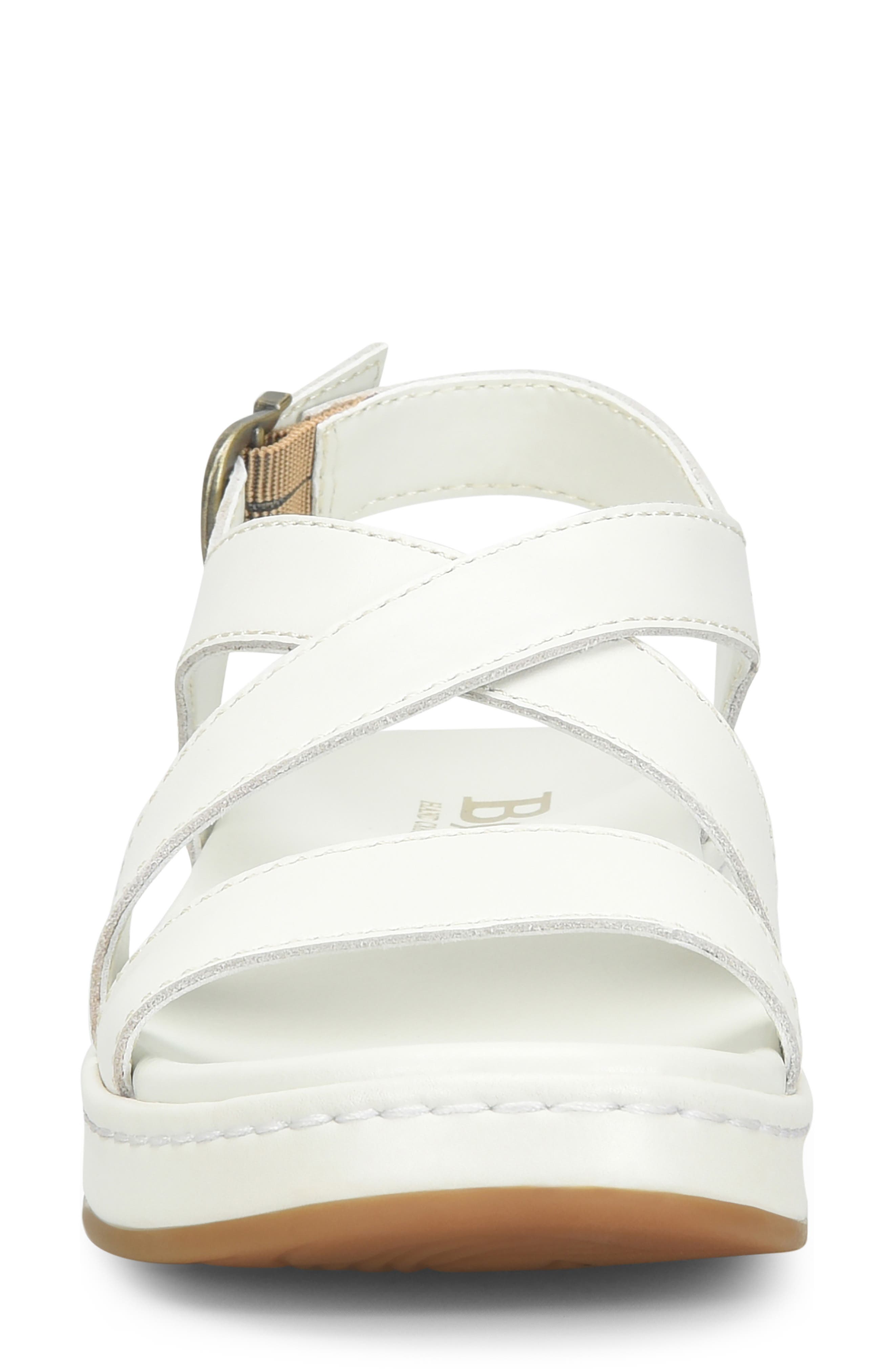 Victoria Slingback Sandal, Alternate, color, WHITE LEATHER
