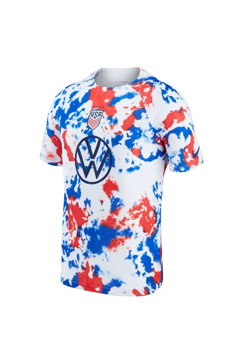 Men's Nike White USWNT 2022/23 Pre-Match Top, Alternate, color, White