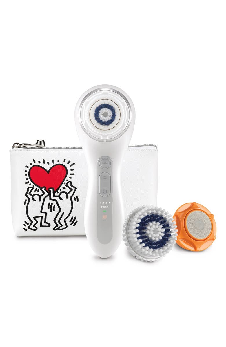 CLARISONIC 'Keith Haring White' SMART Profile<sup>™</sup> Set, Main, color, 