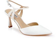 Badgley Mischka Collection Destinee Ankle Strap Pointed Toe Pump